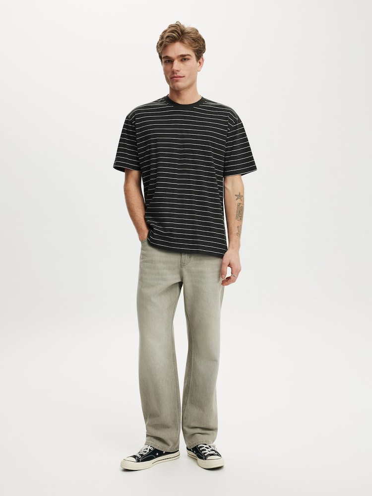 Черный - Футболка Cotton On Everyday крой - Изображение 4 4