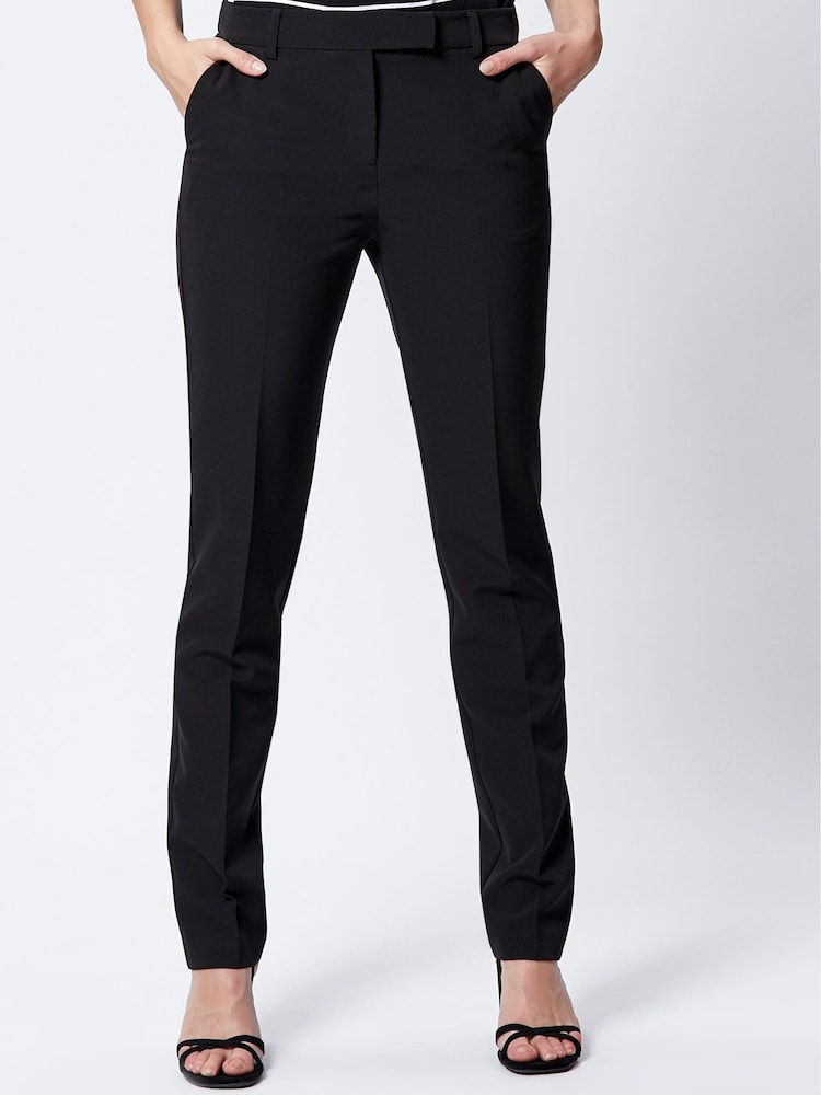M&Co Black Tapered Leg Trousers - Image 1 of 6 M&Co Black Tapered Leg Trousers - Image 1 of 6