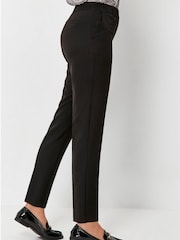 M&Co Black Tapered Leg Trousers - Image 2 of 6