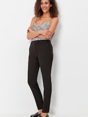 M&Co Black Tapered Leg Trousers - Image 3 of 6