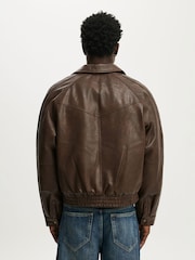 Cotton On Süni Dəri Harrington Gödəkçə - 4şəkildən 2 şəkil