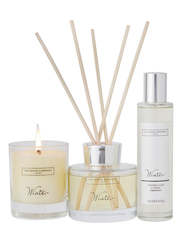 The White Company Winter Large Home Scenting Set - Image 1 of 2