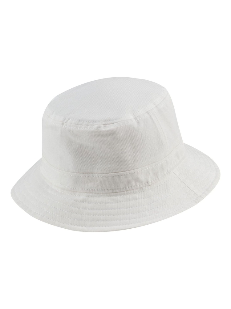 Blanco - Sombrero de pescador de algodón 100 % para adultos Apex de Nike - Imagen 2 de 2