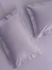 Set of 2 Lilac Purple Easy Care Polycotton Pillowcases - Image 1 of 3