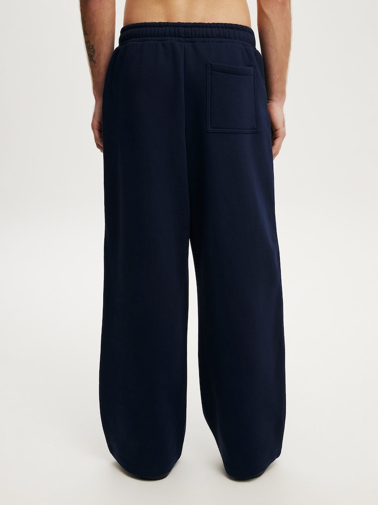 Cotton On Navy Blue Super Baggy Trousers - Image 2 of 5