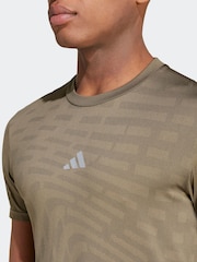 adidas Green Gym+ Training Seamless T-Shirt - Image 5 of 7