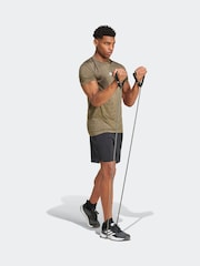 adidas Green Gym+ Training Seamless T-Shirt - Image 6 of 7