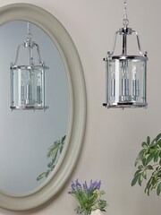 Village At Home Chrome Syble Ceiling Light Pendant - Image 2 of 3