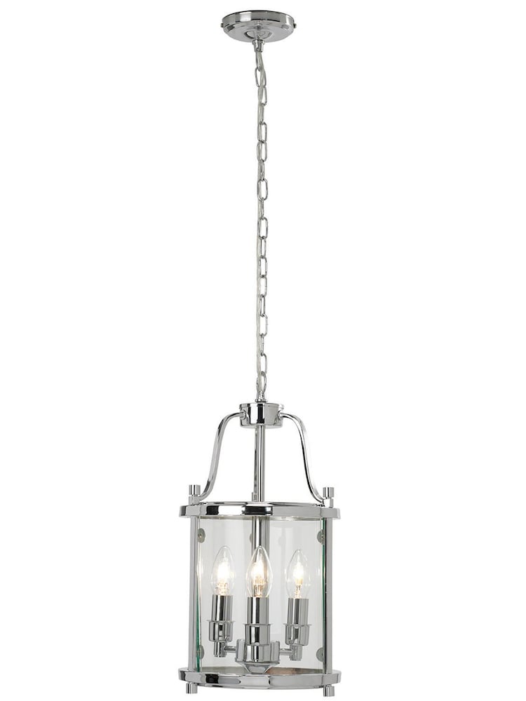 Village At Home Chrome Syble Ceiling Light Pendant - Image 3 of 3