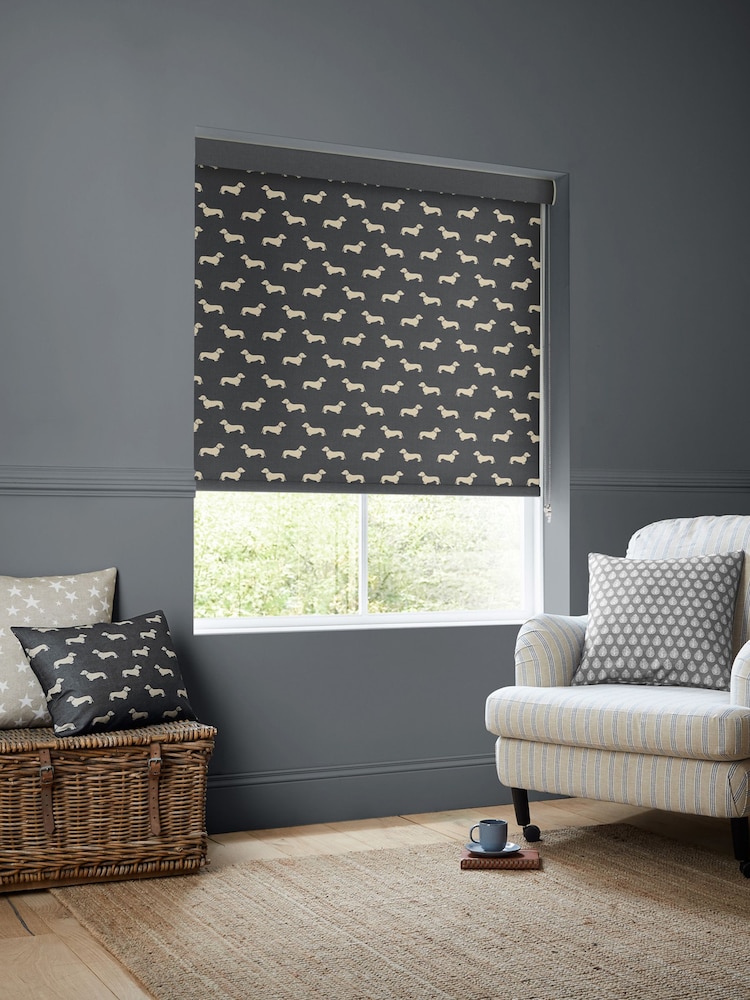 Emily Bond Smoke Peggy Made to Measure Roller Blinds - Image 2 of 6