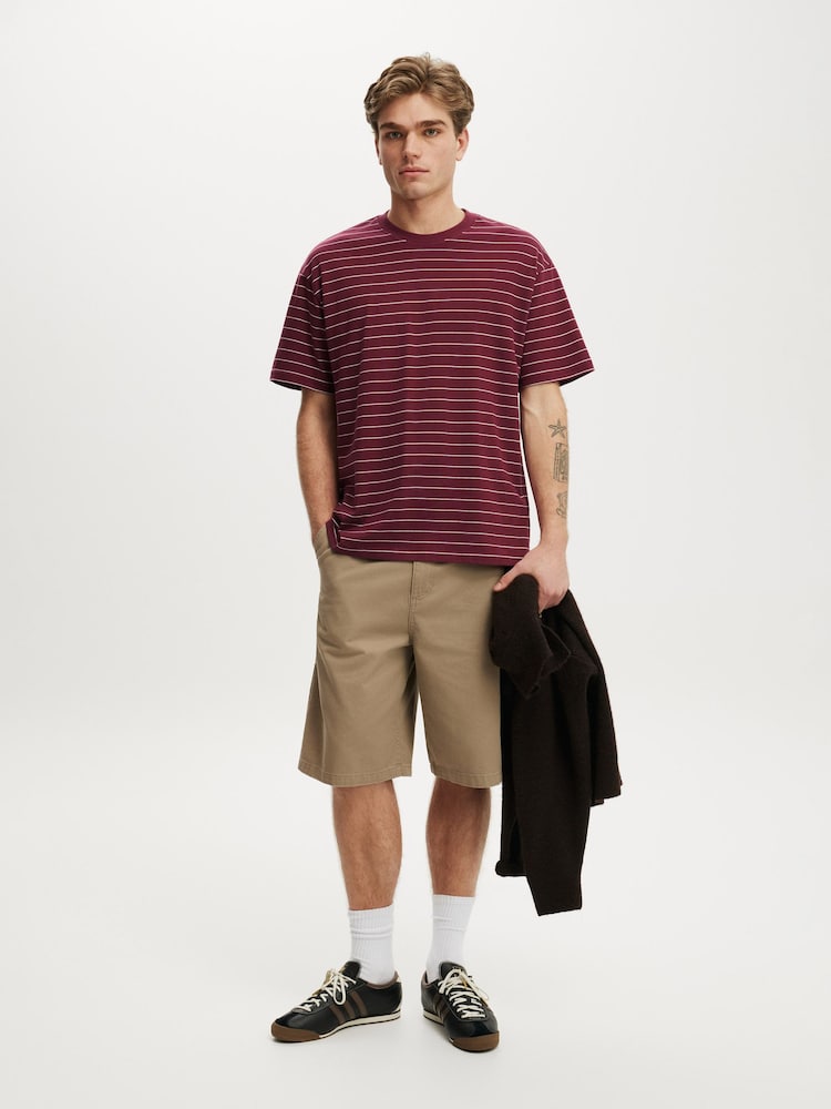 Красный - Футболка Cotton On Everyday крой - Изображение 4 4