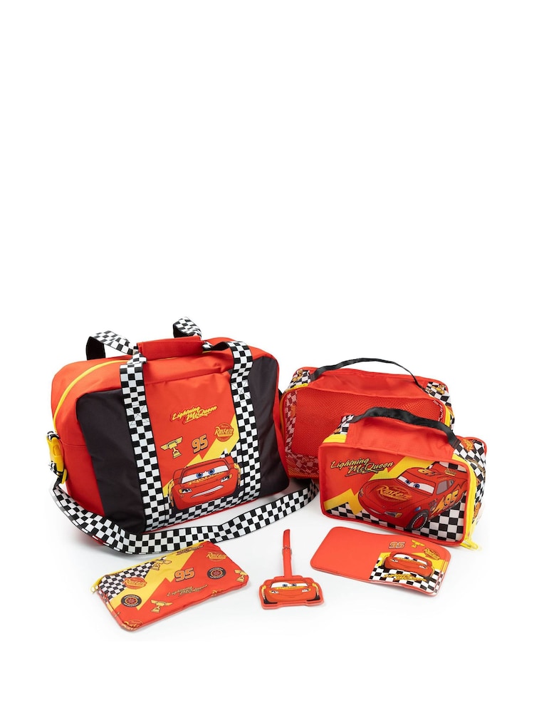 Vanilla Underground Disney Cars Lightning McQueen 6 Piece Luggage Set - صورة 1 من 6 Vanilla Underground Disney Cars Lightning McQueen 6 Piece Luggage Set - صورة 1 من 6