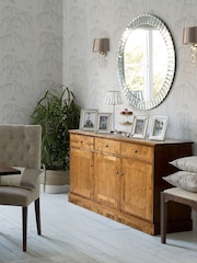 Laura Ashley Honey Gold Garrat 3 Door 3 Drawer Sideboard - Image 1 of 5