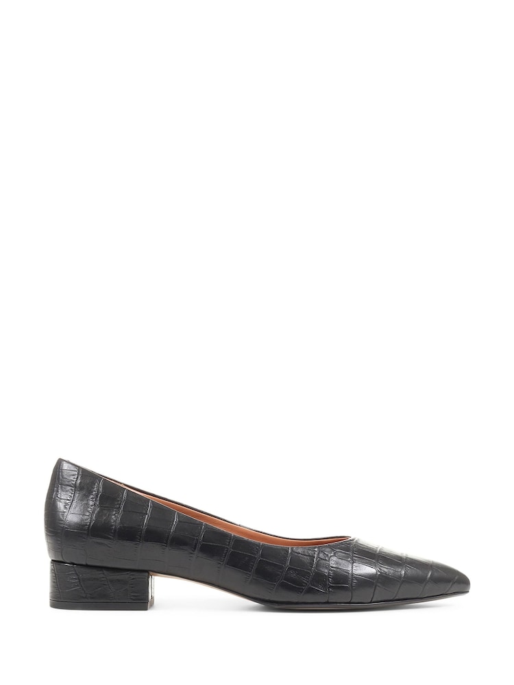 Jones Bootmaker Sunstone Leather Court Shoes - Image 2 of 6