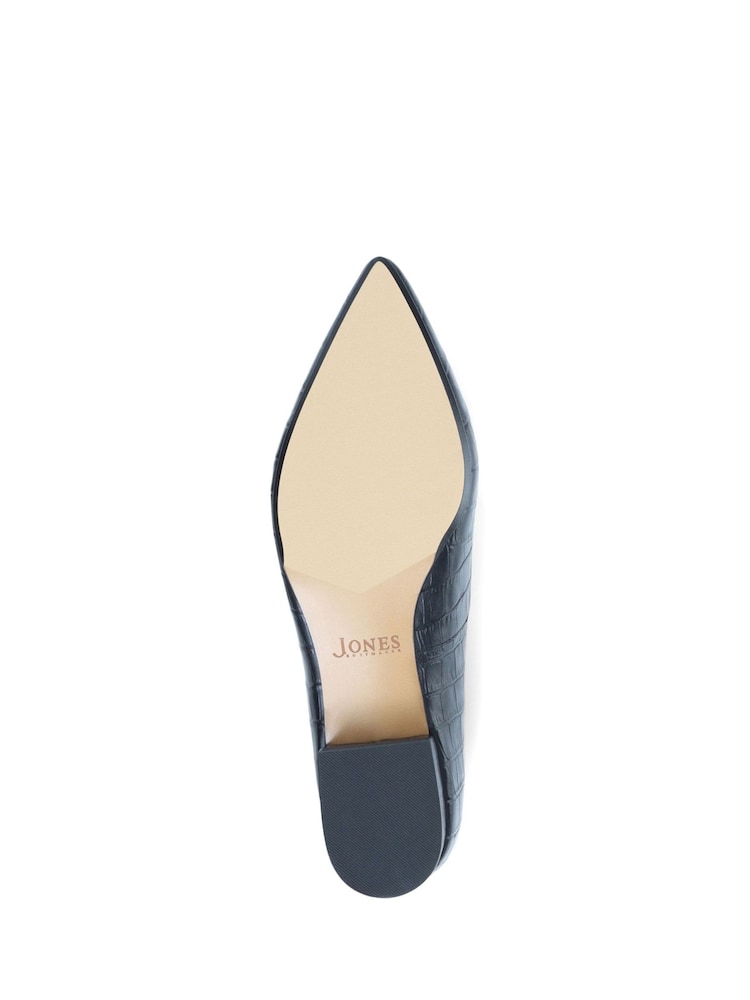 Jones Bootmaker Sunstone Leather Court Shoes - Image 6 of 6