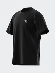 adidas originals Black Originals Trefoil Essentials 100% Cotton T-Shirt - Image 11 of 14