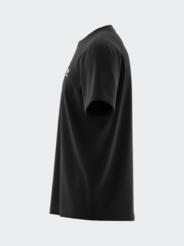 adidas originals Black Originals Trefoil Essentials 100% Cotton T-Shirt - Image 14 of 14