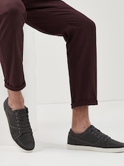 Grey Regular Fit Smart Casual Trainers - Image 5 of 5