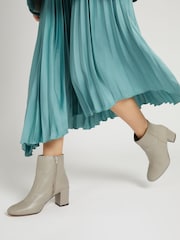 Jones Bootmaker Neptune Leather Heeled Ankle Boots - Image 1 of 7