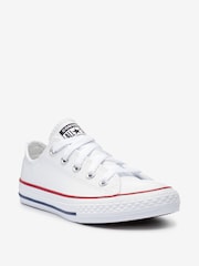 Converse White Chuck Taylor Junior Trainers - Image 2 of 4