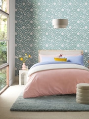 Pink Easy Care Polycotton Fitted Sheet - Image 3 of 5