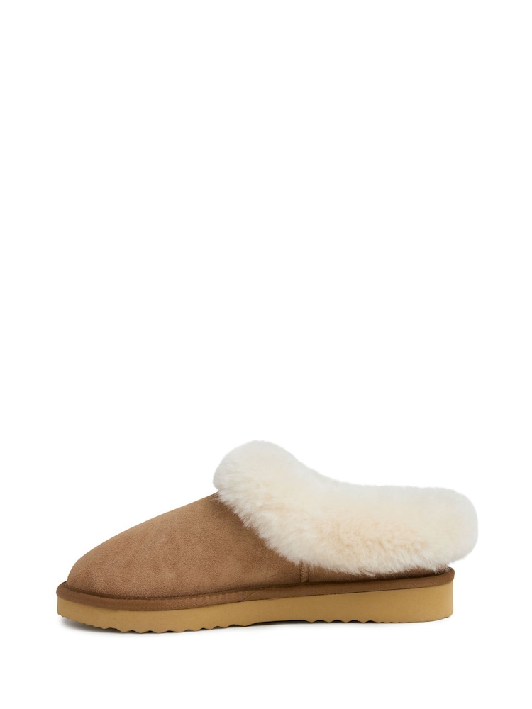 Celtic & Co. Studio Embroidered Mule Slippers - 6суретінің 2 суреті