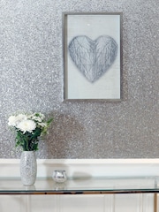 Arthouse Natural Heart String 3D Framed Print - Image 1 of 2