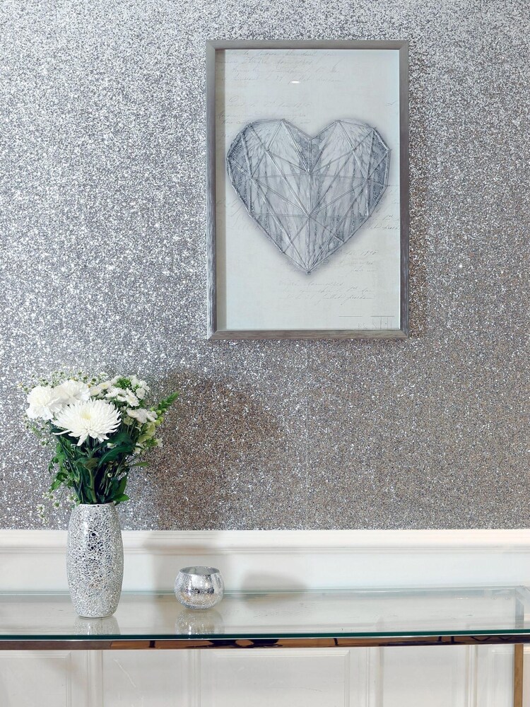 Arthouse Natural Heart String 3D Framed Print - Image 1 of 2