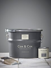 Cox & Cox Grey 2.5L Cobble 504 Matt Emulsion Paint - Image 3 of 3