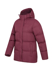 Mountain Warehouse Red Snow Womens Water-Resistant Padded Jacket - Image 4 of 7