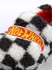 Vanilla Underground Black Hot Wheels Logo Slip On Loafer Slippers - Image 5 of 6