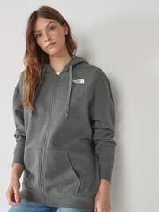 Szary - The North Face Open Gate Full Zip Hoodie - Image 1 of 5