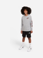 Nike Black Club Jersey Shorts - Image 4 of 9