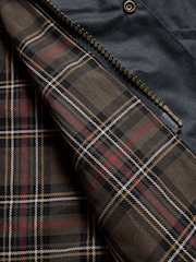 Celtic & Co. Blue Grown On Sleeve Waxed Jacket - Image 10 of 10