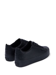 Kickers Black Leather Womens Tovni Stack Leather Trainers - Image 4 of 17