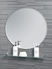 Showerdrape Fitzrovia Small Round Bathroom Mirror - Image 1 of 4