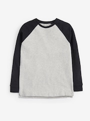Khaki Green Camo Raglan T-Shirts 3 Pack (3-16yrs) - Image 2 of 5