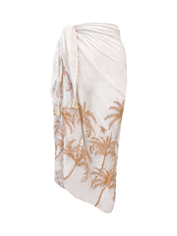 Seaspray Cream Sahara Pareo Coverup - Image 5 of 5 Seaspray Cream Sahara Pareo Coverup - Image 5 of 5