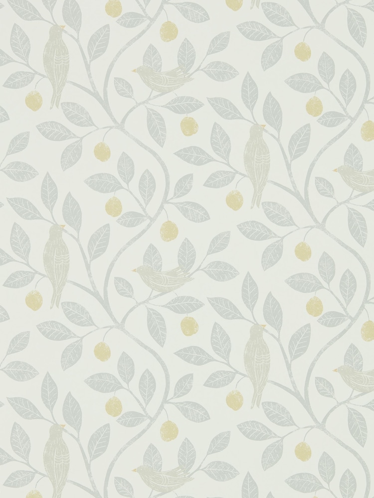 Sanderson Home Natural Damson Tree 10.05M Wallpaper - Image 1 of 1