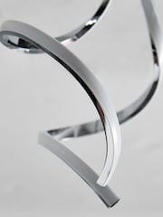 Chrome Callie Flush Ceiling Light - Image 6 of 9