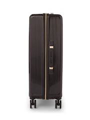Dune London Black Olive Medium Suitcase - Image 4 of 6