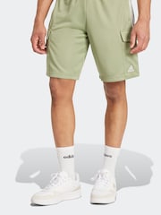 adidas Green Tiro Cargo Shorts - Image 4 of 6