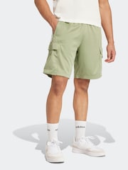 adidas Green Tiro Cargo Shorts - Image 6 of 6