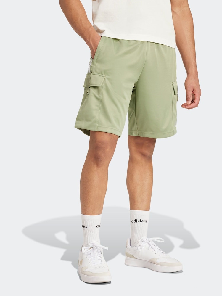 adidas Green Tiro Cargo Shorts - Image 6 of 6