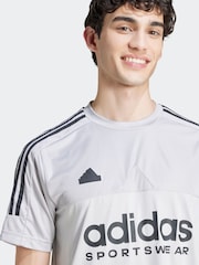 adidas Grey Tiro T-Shirt - Image 3 of 5