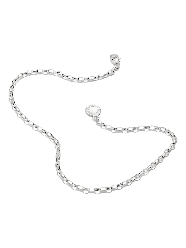 Thomas Sabo Silver Tone Charm Club Anklet - Image 2 of 2
