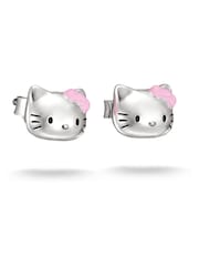Thomas Sabo Silver Tone Hello Kitty Earstuds Earrings - Image 2 of 3