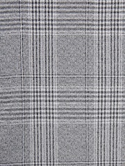 Grey Slim Fit Check Suit: Trousers with Motionflex Waistband - Image 2 of 3