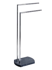 Showerdrape Grey Octavia Freestanding Towel Stand - Image 3 of 3