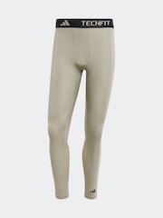 adidas Green TECHFIT Compression Training Long Tights - Image 6 of 6